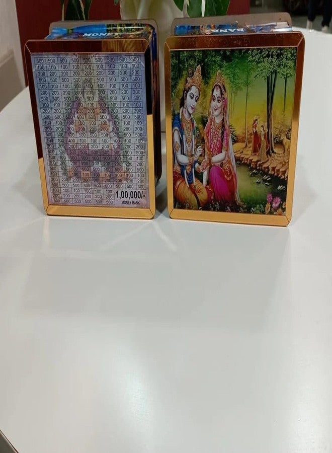 Drumstone Wooden Money Bank - Laminated Secure Saver Box for Coins & Cash, Durable Money Storage Box to Keep Your Savings Safe at Home or Office - Image 2